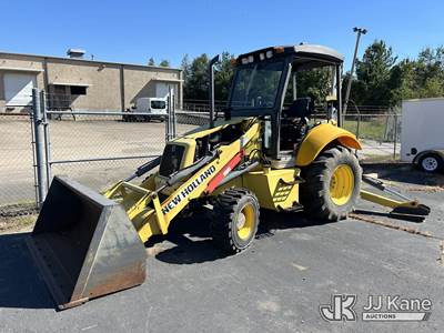 2008 New Holland B95 4x4 Tractor Loader Backhoe