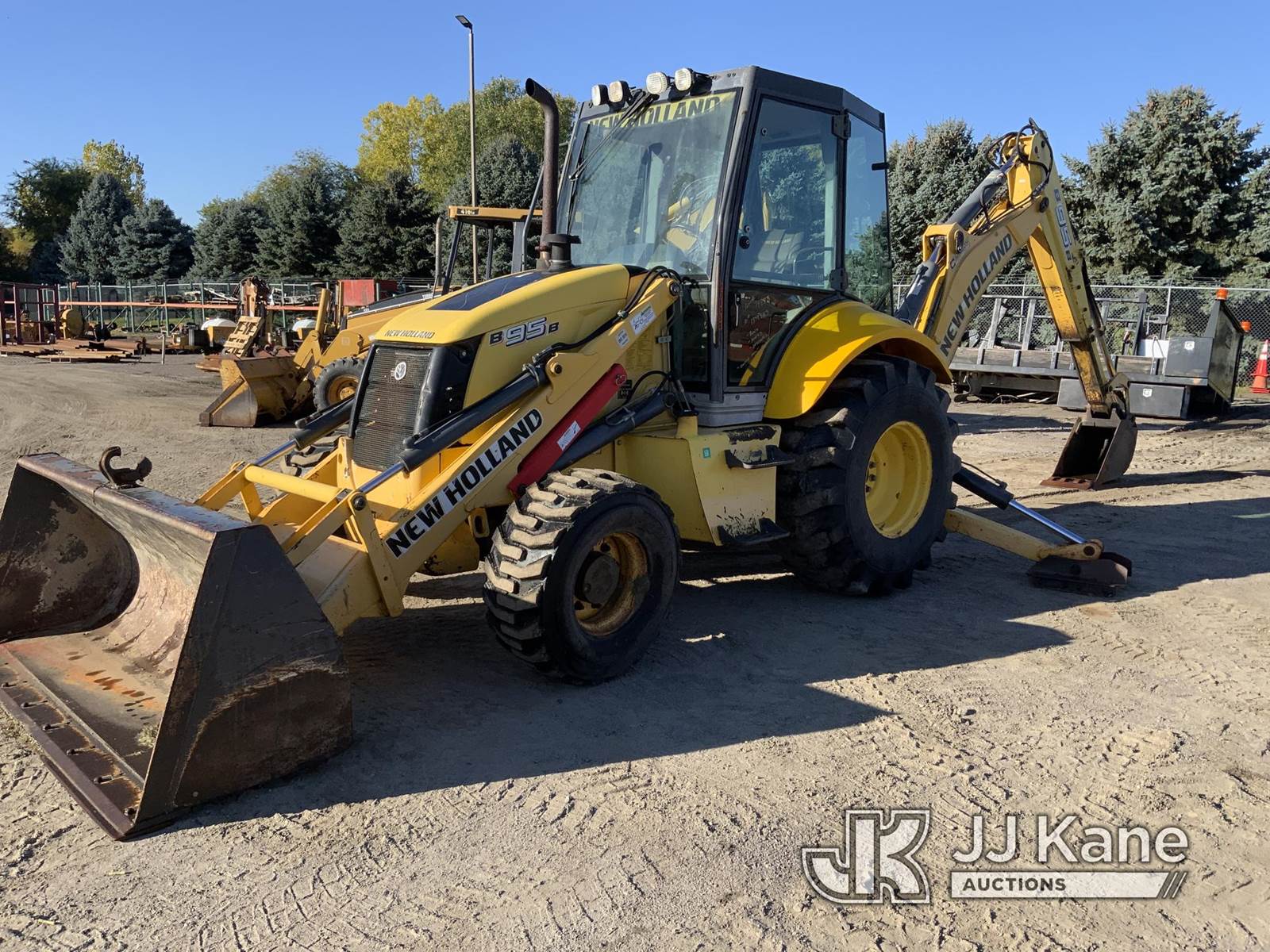 2009 New Holland B95B Tractor Loader Backhoe For Sale, 5,025 Hours
