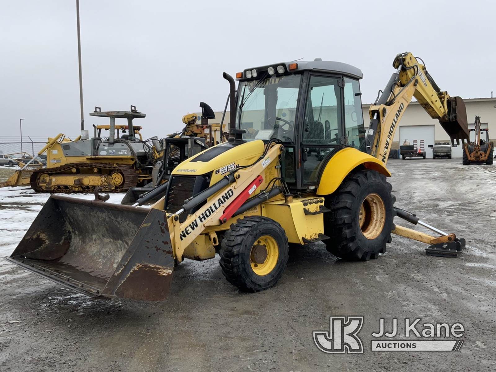 2009 New Holland B95B 4x4 Tractor Loader Backhoe For Sale, 5,049 Hours