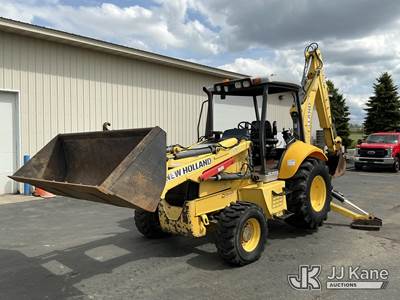 2009 New Holland B95B Tractor Loader Extendahoe