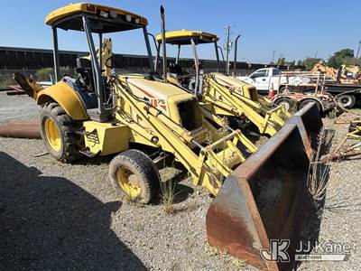 2000 New Holland LB75B 4x4 Tractor Loader Backhoe