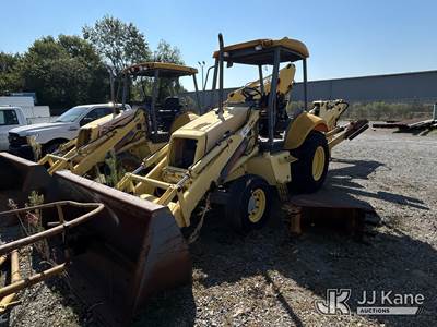 2000 New Holland LB75B 4x4 Tractor Loader Backhoe