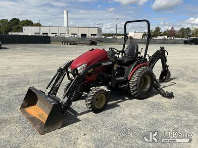 Yanmar SA424 4x4 Backhoe