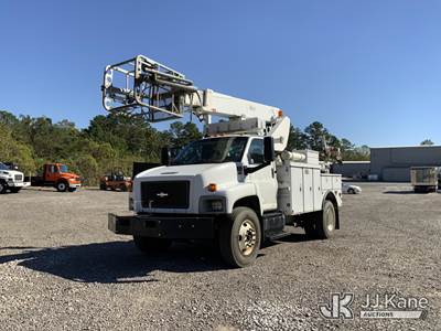 Uncategorized AP40A, 43 ft, Telescopic Non-Insulated Cable Placing Bucket Truck