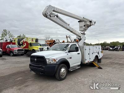 Terex/HiRanger HR40M, 45 ft, Material Handling Bucket Truck