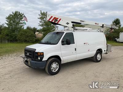 Versalift VANTEL29N, 34 ft, Telescopic Non-Insulated Bucket Van