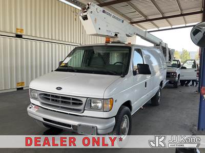 Uncategorized Uncategorized, , 2000 Ford Econoline E350 Super Duty Extended Self Propelled Backyard Single-Man Bucket,