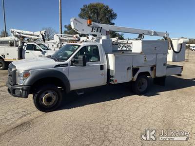 ETI ETT29-SNT, 34 ft, Articulating & Telescopic Non-Insulated Bucket Truck