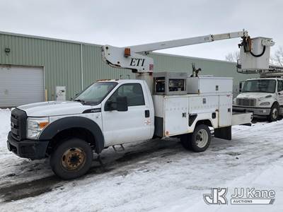 ETI ETT29-SNT, 34 ft, Telescopic Non-Insulated Bucket Truck