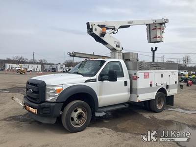 Versalift TEL29NE03, 34 ft, Telescopic Non-Insulated Bucket Truck