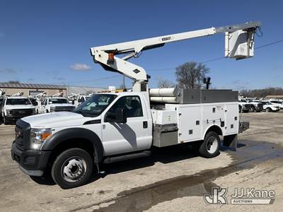 Versalift TEL29N-03, 34 ft, Articulating & Telescopic Non-Insulated Bucket Truck