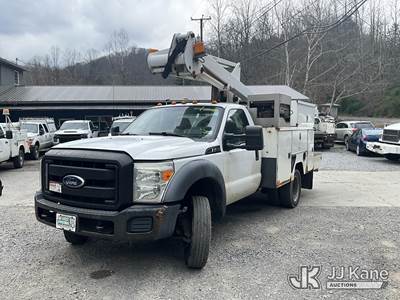 ETI ETC35S-NT, 40 ft, Articulating & Telescopic Non-Insulated Bucket Truck