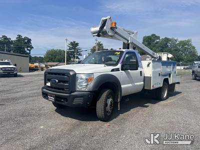 ETI ETC35S-NT, 40 ft, Articulating & Telescopic Non-Insulated Bucket Truck