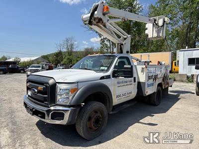 ETI ETC35S-NT, 40 ft, Articulating & Telescopic Non-Insulated Bucket Truck