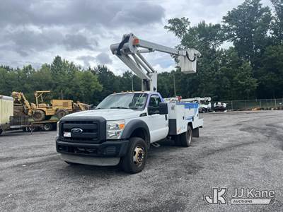 ETI ETC35S-NT, 40 ft, Articulating & Telescopic Non-Insulated Bucket Truck