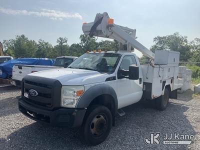 ETI ETC35S-NT, 40 ft, Articulating & Telescopic Non-Insulated Bucket Truck
