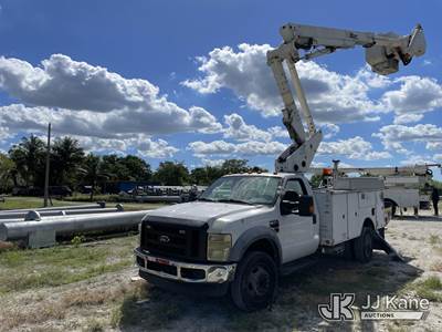 Altec TA37M, 42 ft, Articulating & Telescopic Material Handling Bucket Truck