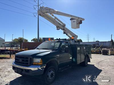 Altec L36A, 41 ft, Over-Center Bucket Truck