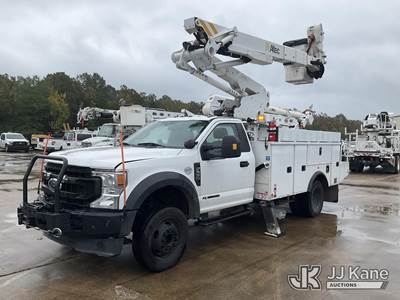 Altec AT41M, 46 ft, Articulating & Telescopic Material Handling Bucket Truck