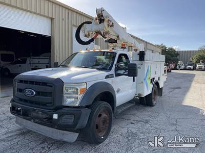 Altec AT37G, 42 ft, Bucket Truck