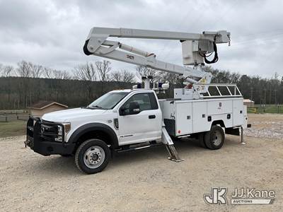 ETI ETOMH40-IH, 45 ft, Material Handling Bucket Truck