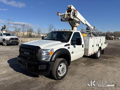 Altec AT235-P, 40 ft, Articulating & Telescopic Non-Insulated Cable Placing Bucket Truck