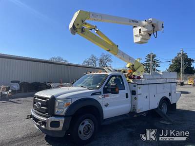 HiRanger HR37-M, 42 ft, Material Handling Bucket Truck