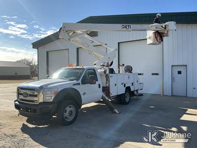 ETI ETCMH37-IH, 42 ft, Articulating & Telescopic Material Handling Bucket Truck