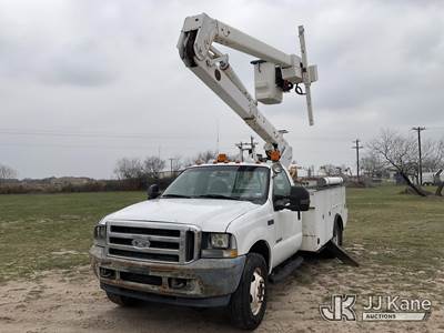 HiRanger HR37-M, 42 ft, Articulating Material Handling Bucket Truck