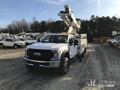 Altec AT41M, 46 ft, Articulating & Telescopic Material Handling Bucket Truck