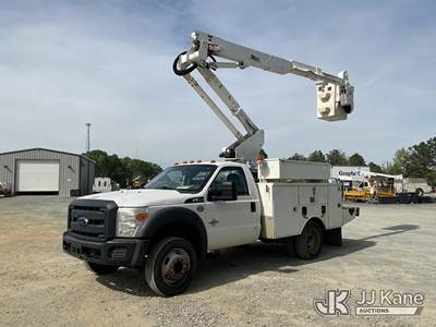 Altec AT37G, 42 ft, Articulating & Telescopic Bucket