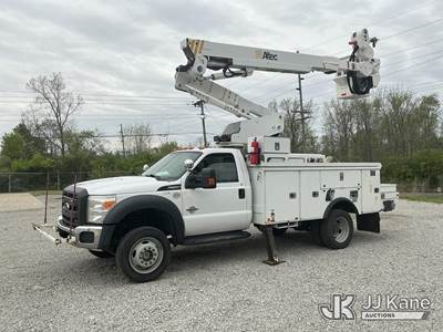 Altec AT40-MH, 45 ft, Articulating & Telescopic Material Handling Bucket Truck