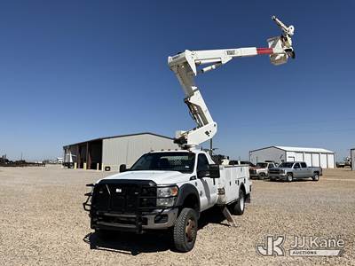 Versalift VST40001, 45 ft, Articulating & Telescopic Material Handling Bucket Truck