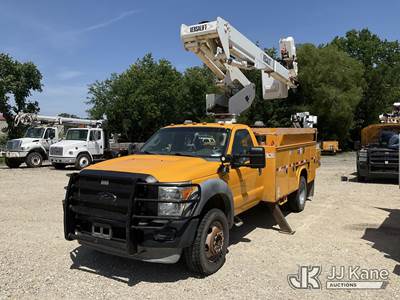 Versalift VST-401, 45 ft, Articulating & Telescopic Bucket
