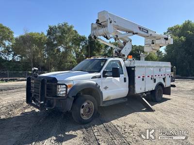 HiRanger TL37-M, 42 ft, Articulating & Telescopic Material Handling Bucket Truck