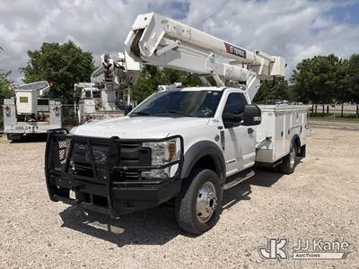 HiRanger HR40M, 45 ft, Material Handling Bucket Truck