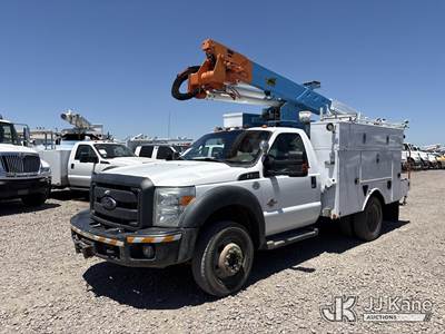 Altec AT37G, 350 Lb 42 ft, Articulating & Telescopic Bucket
