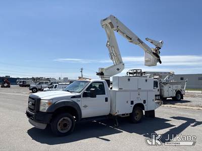 Versalift VST36N, 41 ft, Articulating & Telescopic Material Handling Bucket Truck