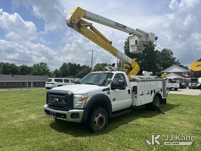 HiRanger HR40-M, 45 ft, Material Handling Bucket Truck