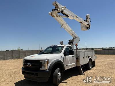 Altec AT48M, 52 ft, Articulating & Telescopic Material Handling Bucket Truck