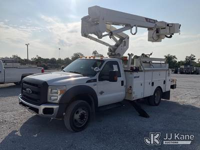 HiRanger TL37-M, 46 ft, Articulating & Telescopic Material Handling Bucket Truck