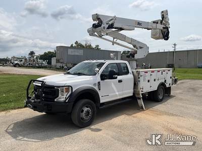 Altec AT48M, 53 ft, Articulating & Telescopic Material Handling Bucket Truck