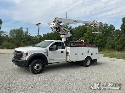 Altec AT235P, 40 ft, Articulating & Telescopic Non-Insulated Cable Placing Bucket Truck