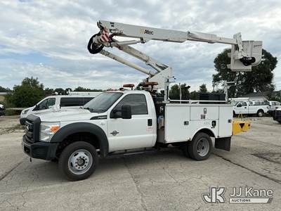 Altec AT37G, 42 ft, Articulating & Telescopic Bucket