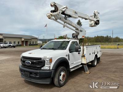 Altec AT48M, 47 ft, Articulating & Telescopic Material Handling Bucket Truck