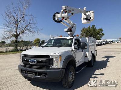 Altec AT37G, 42 ft, Articulating & Telescopic Bucket Truck