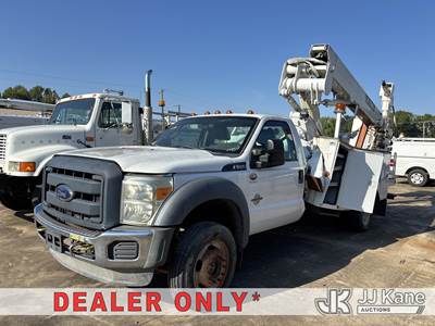 HiRanger LTM40, 45 ft, Articulating & Telescopic Material Handling Bucket Truck