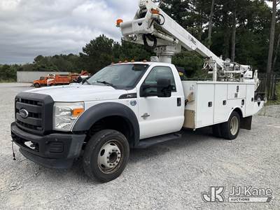 Altec 235P, 40 ft, Non-Insulated Cable Placing Bucket