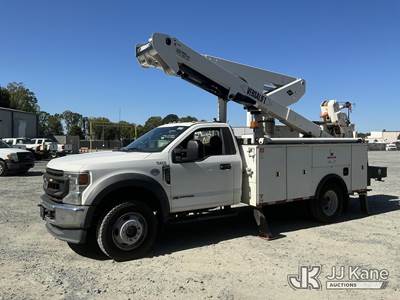Versalift VST47, 52 ft, Articulating & Telescopic Material Handling Bucket Truck