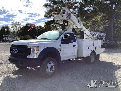 Altec AT235-P, 40 ft, Non-Insulated Cable Placing Bucket Truck